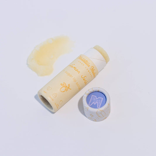 Lemon Sorbet Sugar Lip Scrub | Bright Citrus