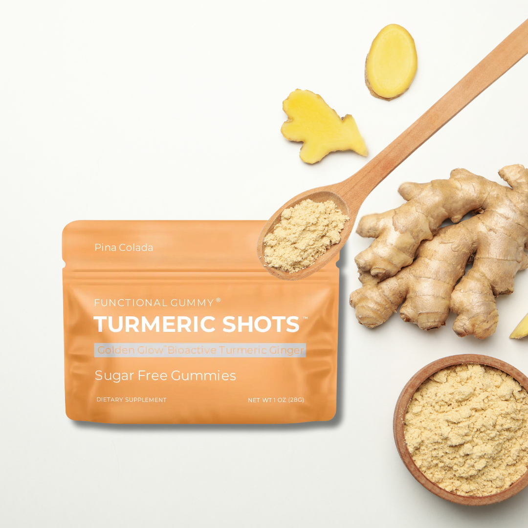 Turmeric & Ginger Gummies SUGAR FREE – Golden Glow | 2-Pack
