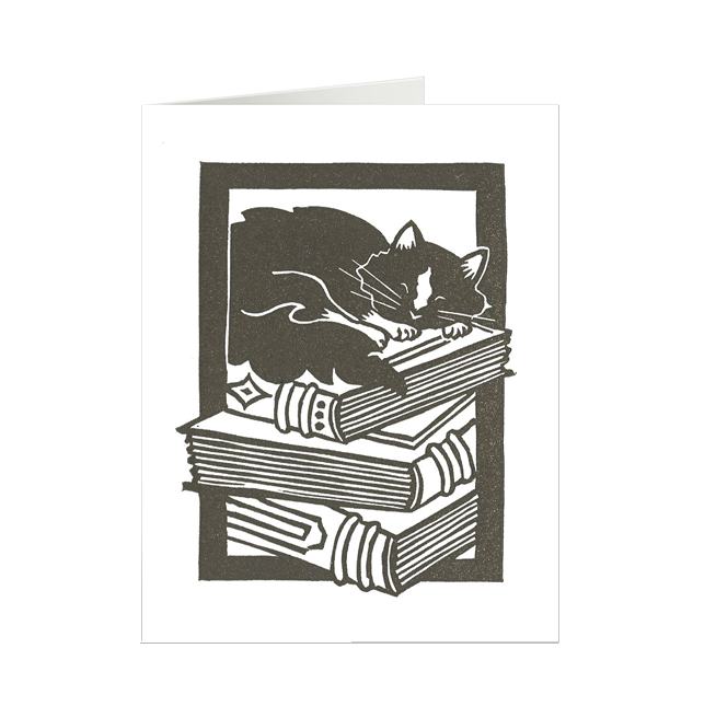 Sleepy Kitty Card