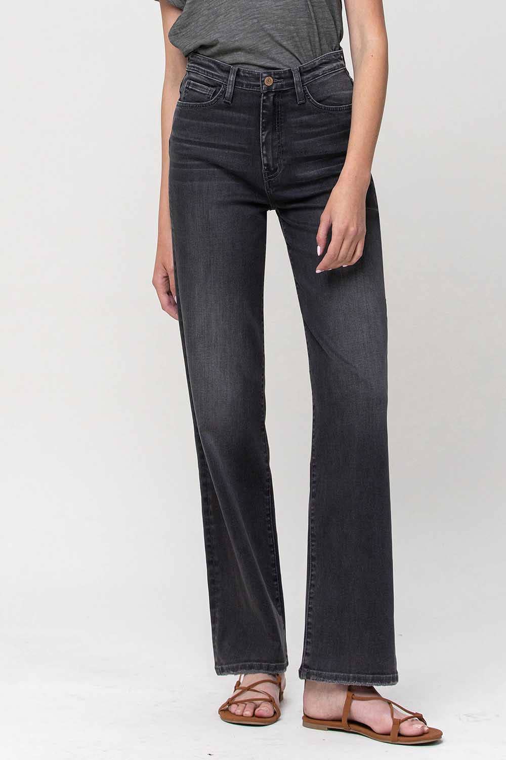 SUPER HIGH RISE SLIM WIDE JEANS Y3310