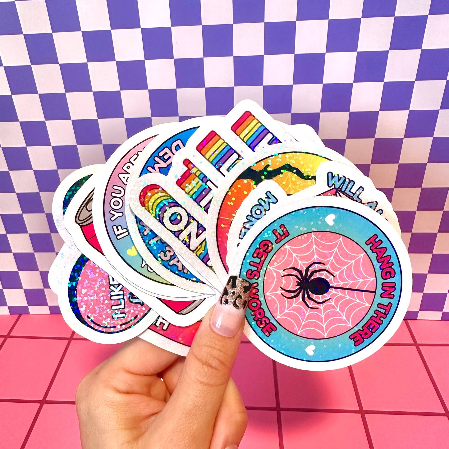 Cat Cats Cat Mom Funny Waterproof Vinyl Sticker