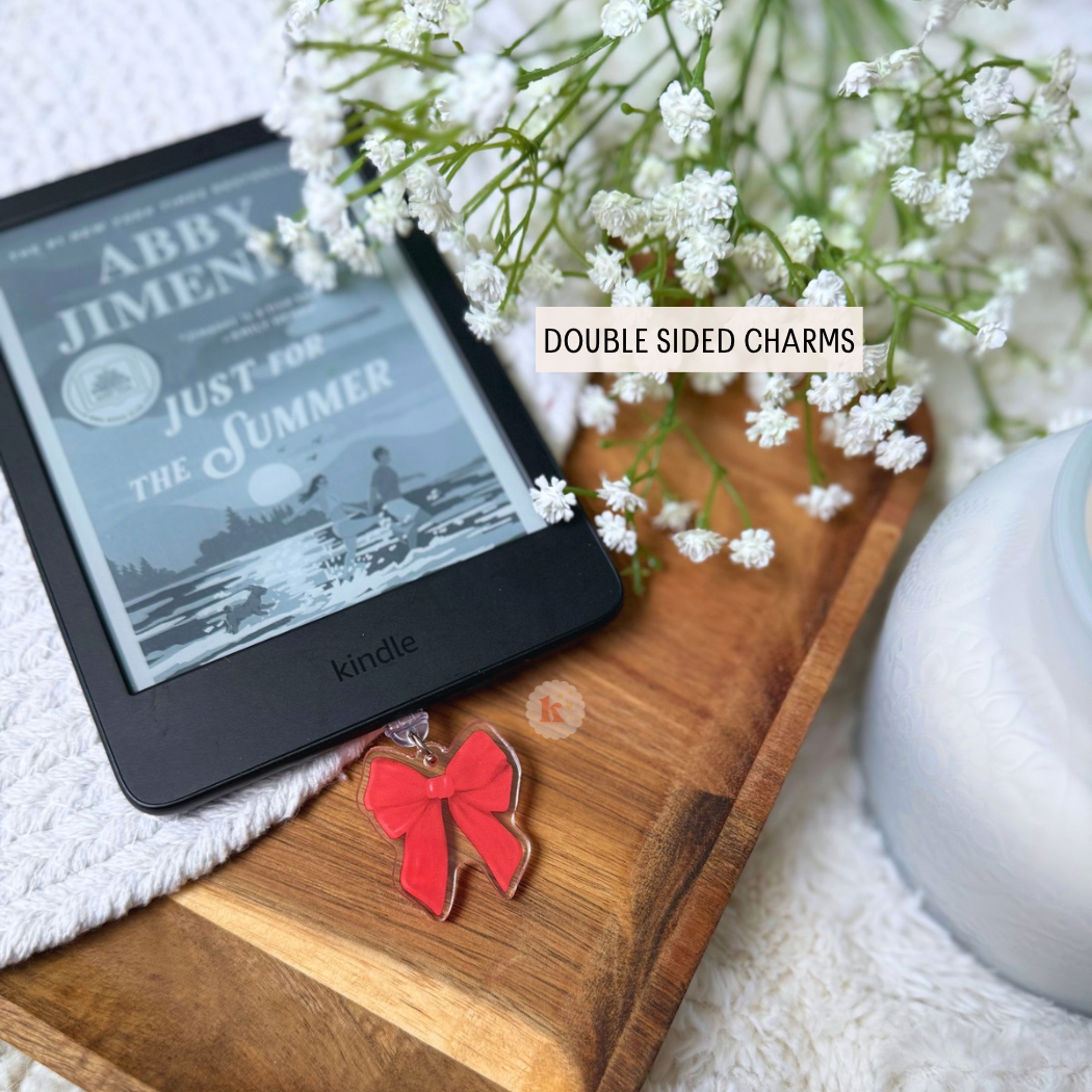 Kindle Charm, kobo charm, bookish gifts, kindle accessories