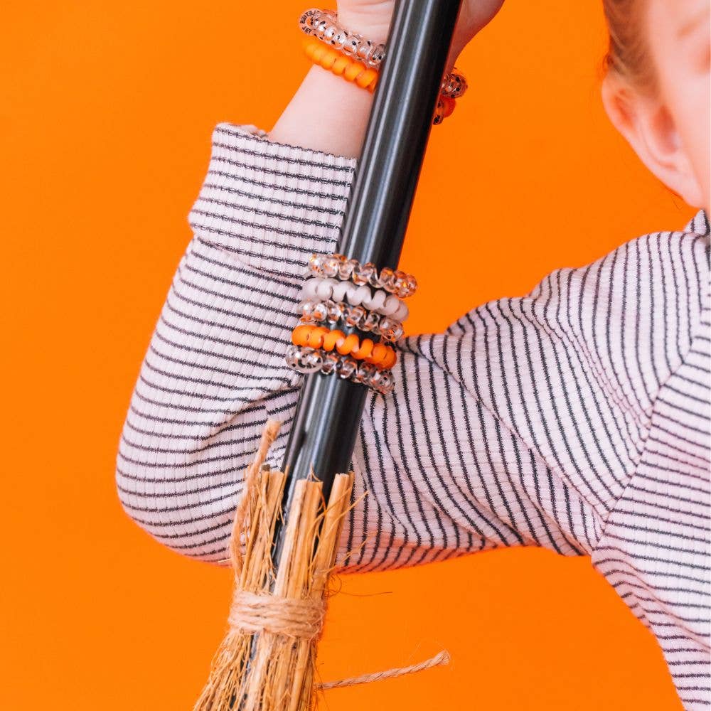 Spiral Hair Coils | Tiny | Spooky Sparkles Hair Ties