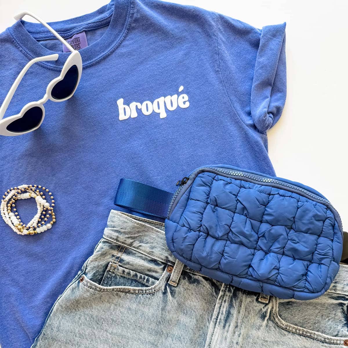 Broque (Fancy Broke) Graphic Tee, Graphic Tank, Summer Tee