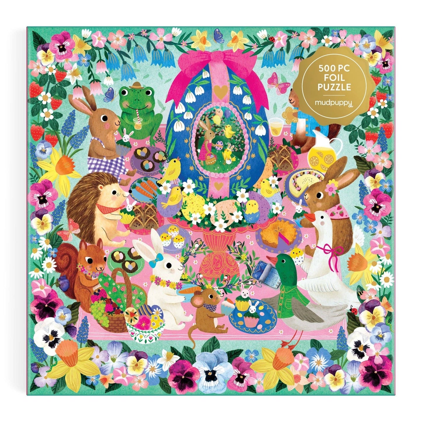 Egg-cellent Day 500 Piece Foil Family Puzzle