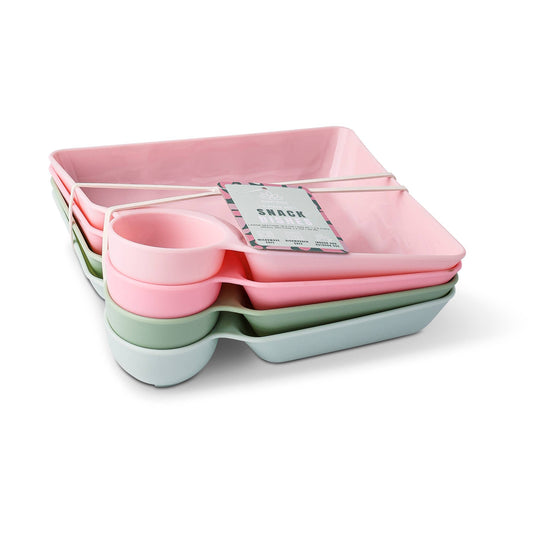 4pk Snack Dishes - PSA/PKL/LF/EGL