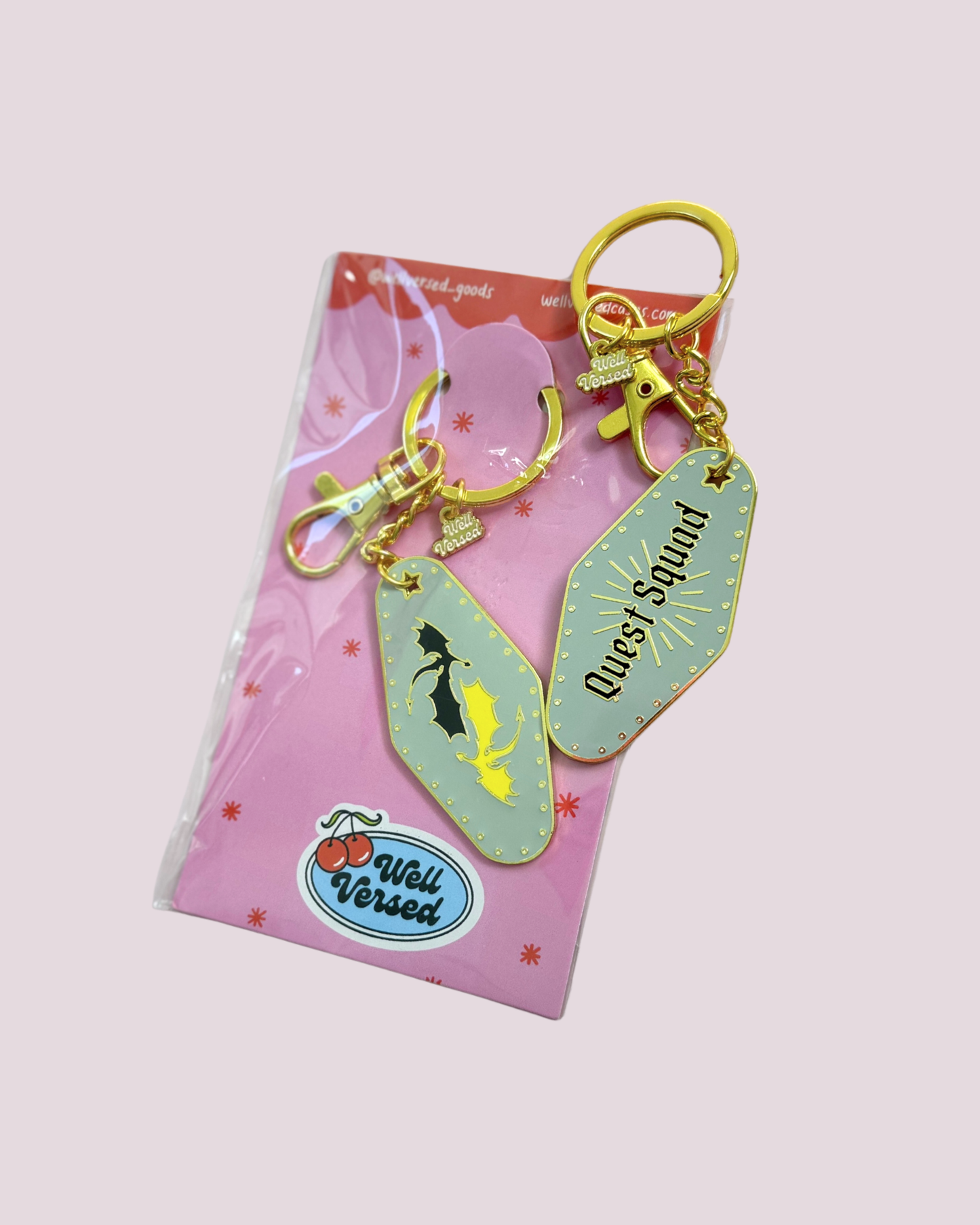Bookish | Romantasy Keychain - Quest Squad