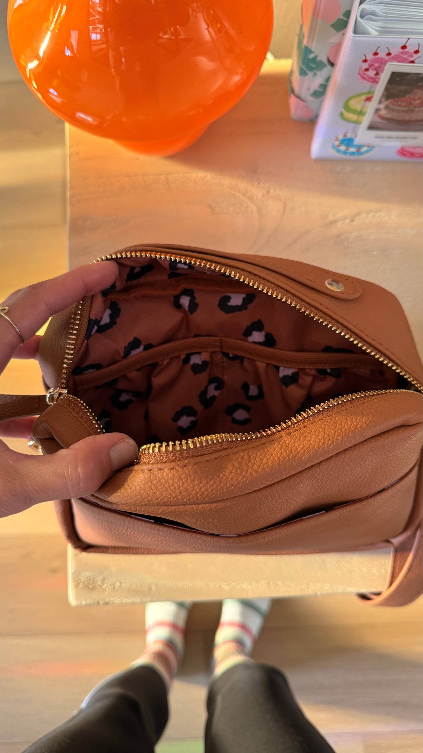 Leopard Mini Crossbody