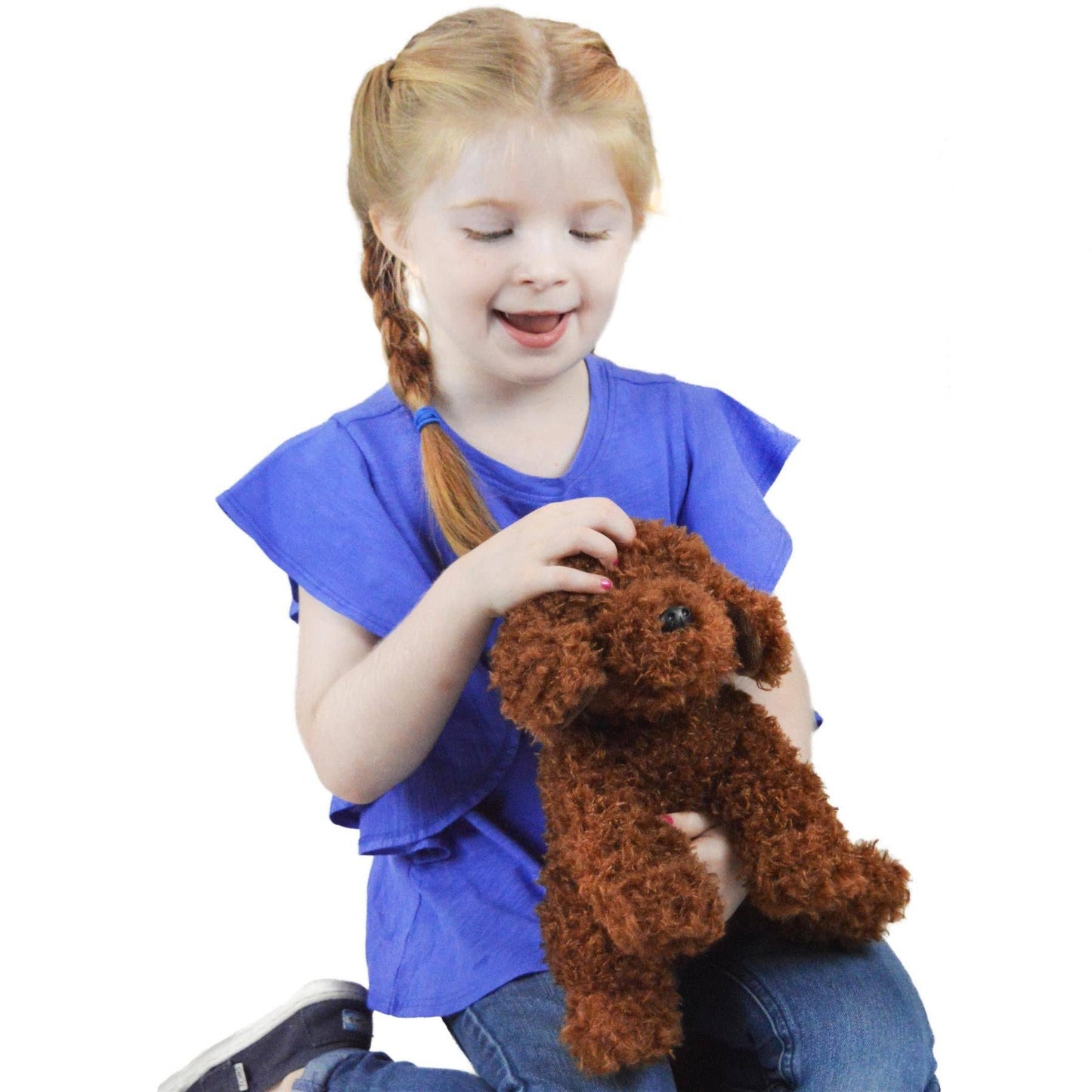 Laurel The Labradoodle | 12 Inch Stuffed Animal Plush | By T