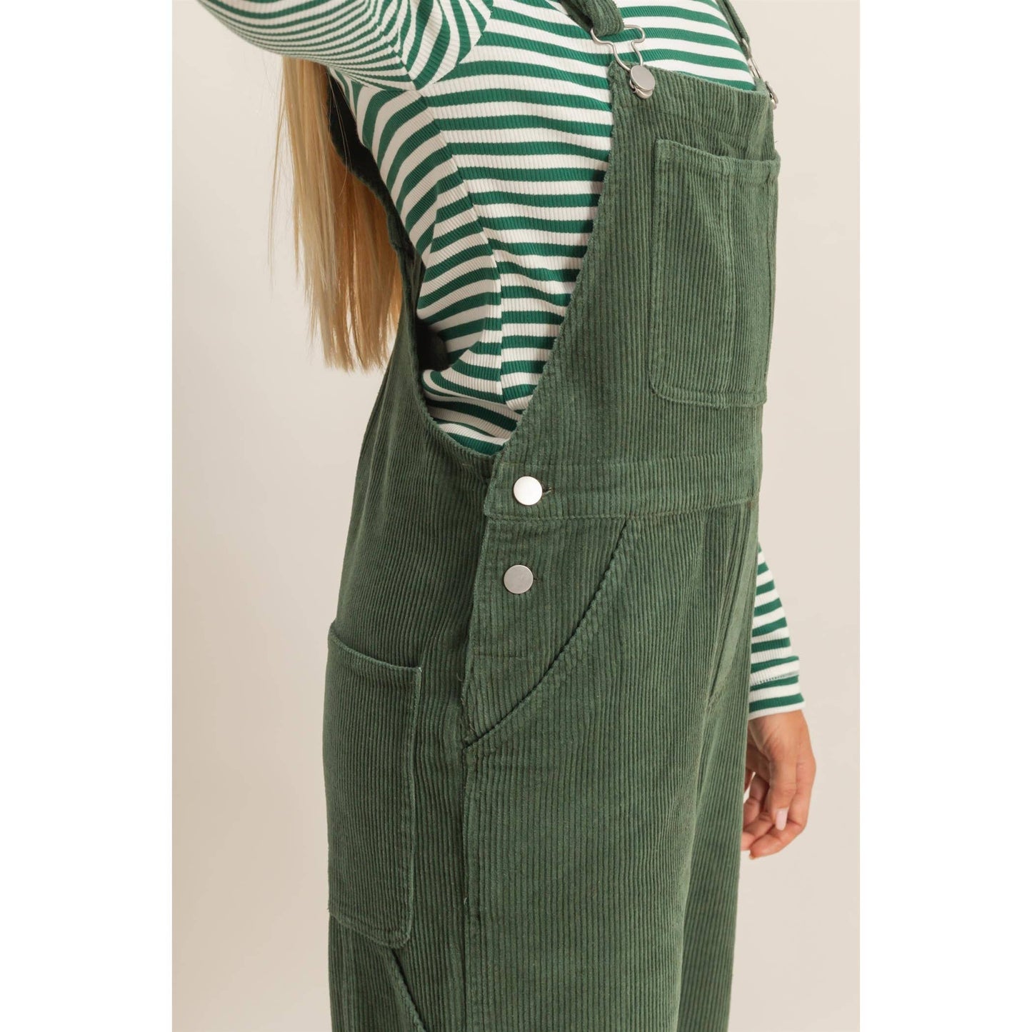Mineral Washed Corduroy Overall