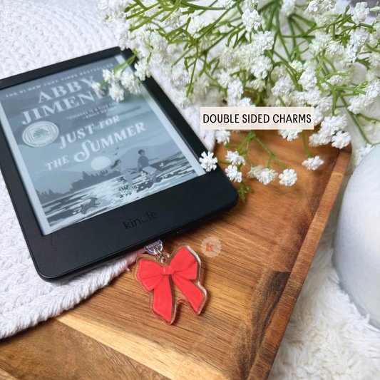 Kindle Charm, kobo charm, bookish gifts, kindle accessories