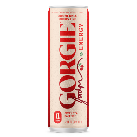 Gorgie Jordyn Jones' Cherry Lime Sparkling Energy Drink