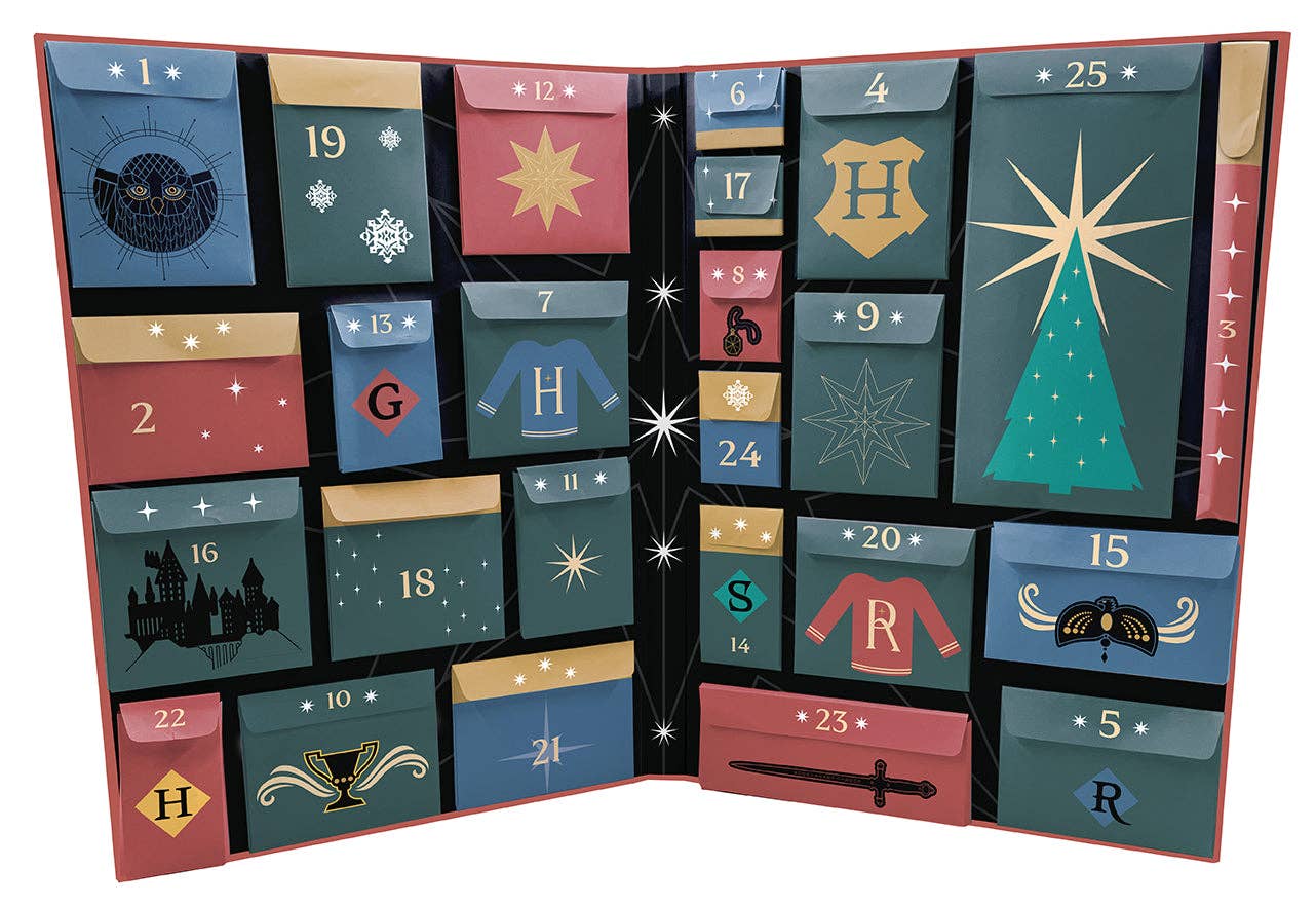 Harry Potter Official Advent Calendar Hogwarts Seasonal