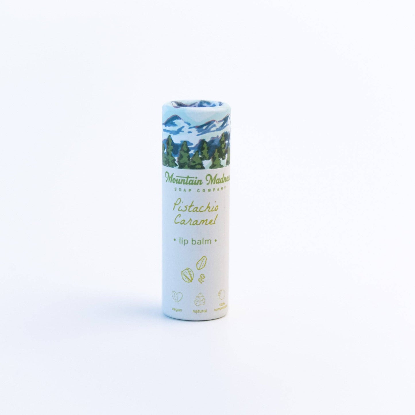 Pistachio Caramel Lip Balm | Cozy Gourmand