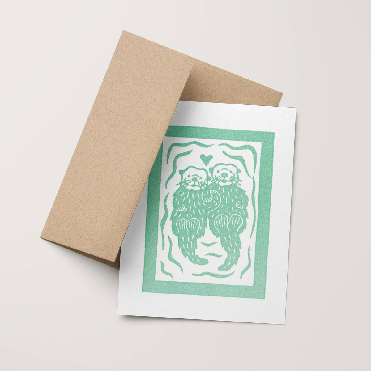 Otter Love Card