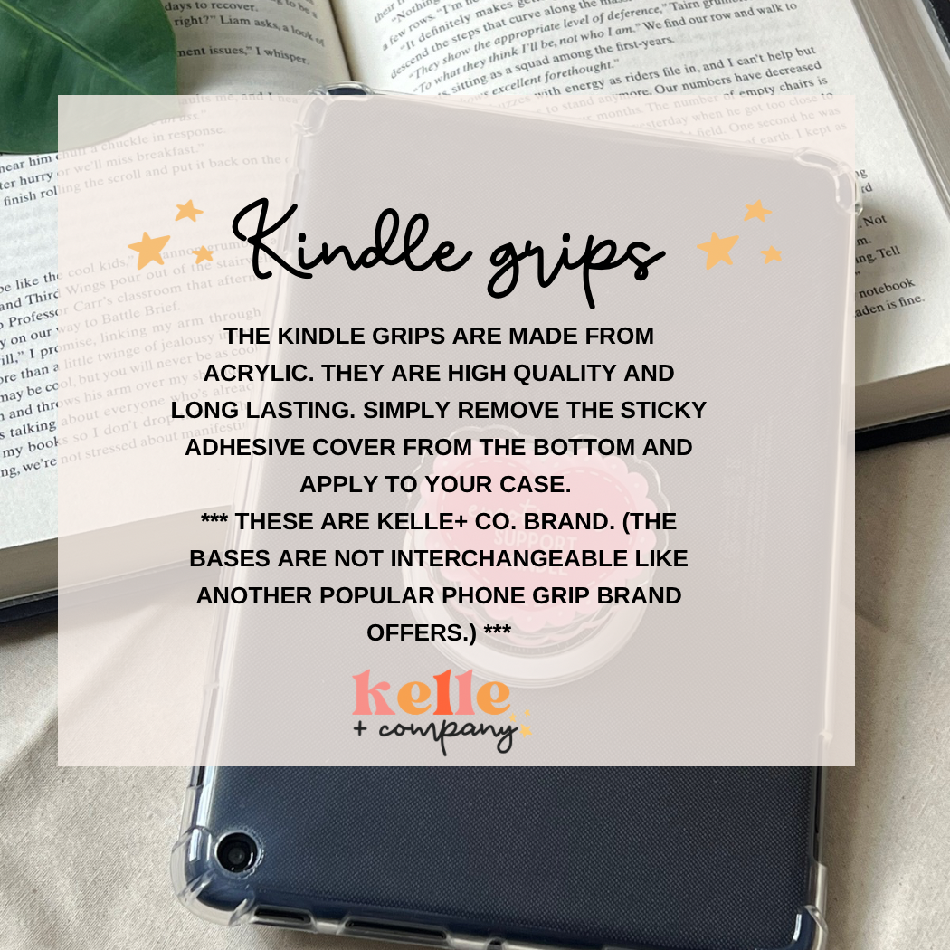Kindle accessories | bookish kindle grip | Fantasy readers 