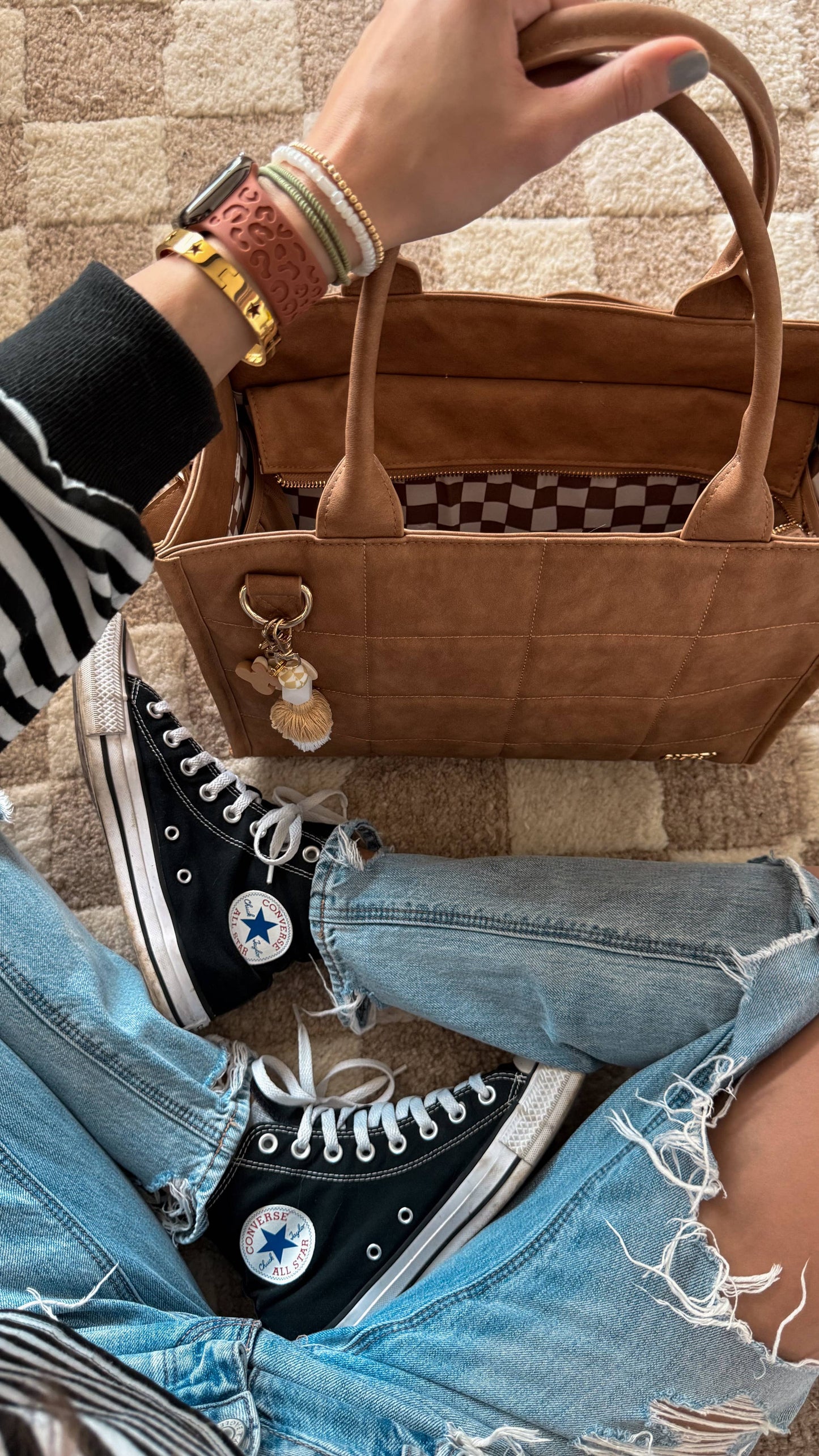 Boxy Tote MAX in Oak