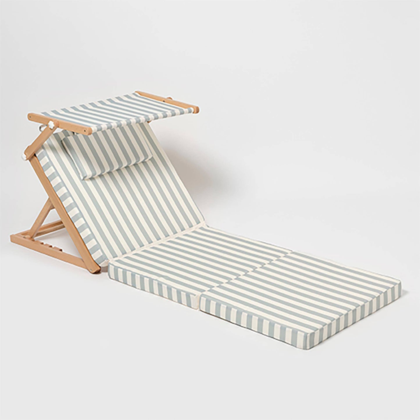 Pool House Daybed La Palma Sage Stripe