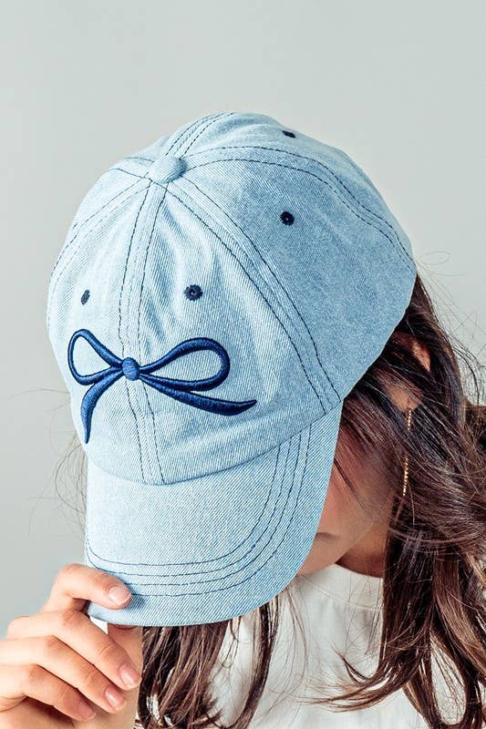 Bow Baseball Cap