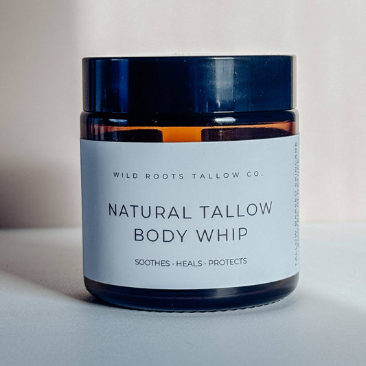 Natural Pure Tallow Body Butter | Ultra-Nourishing Whip