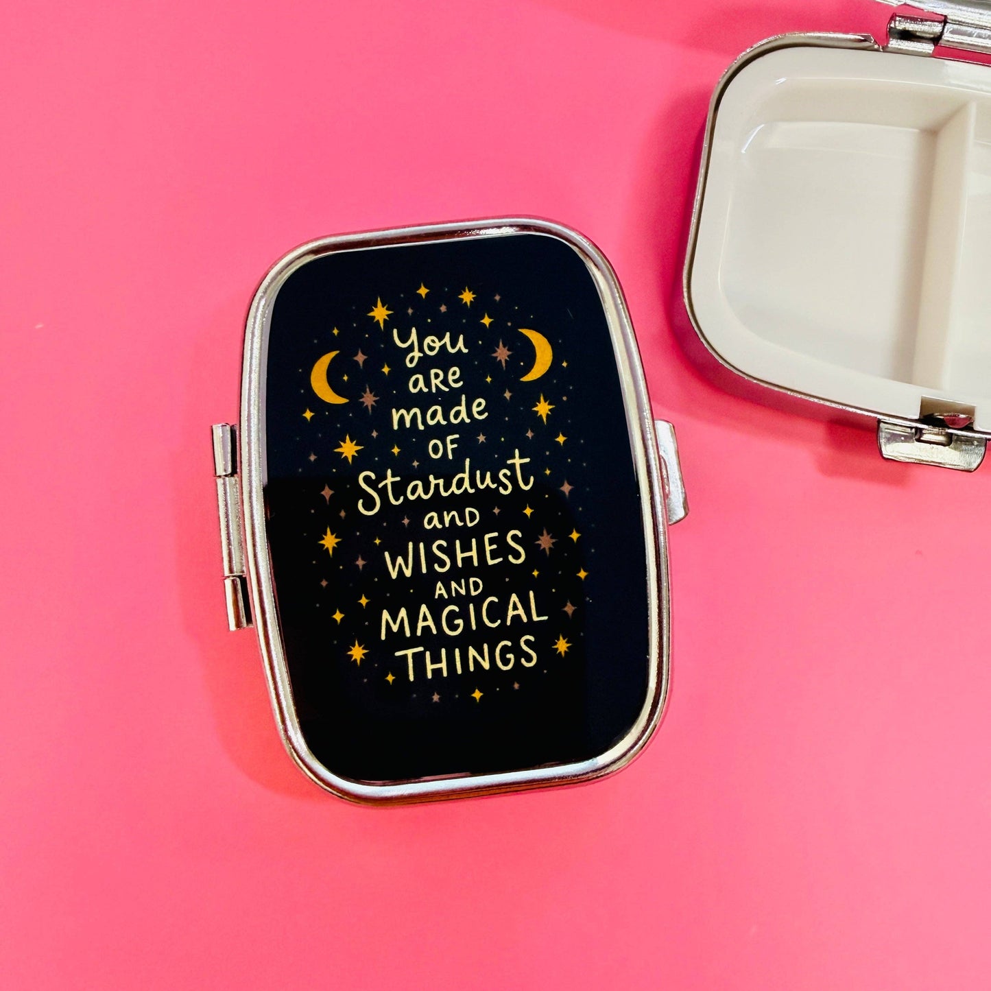 Purse Pill Box, You Are Made Of Stardust