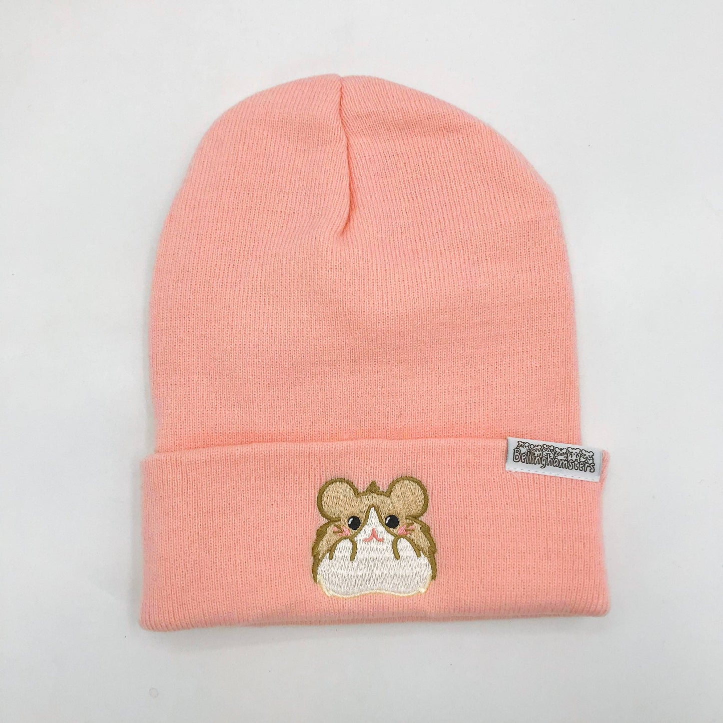 Bellinghamster Beanie Hat, Bubbles the Blonde Hamster