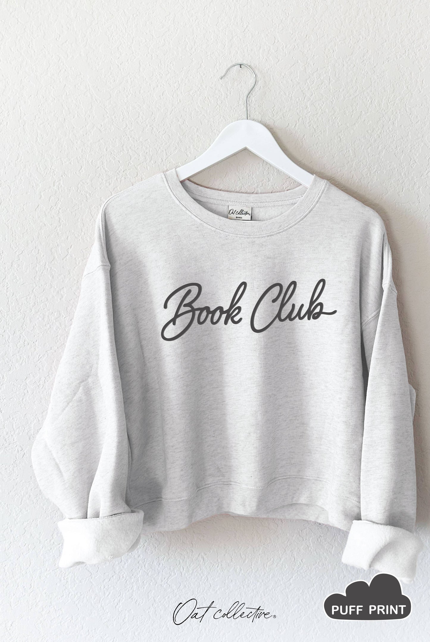 BOOK CLUB Puff Mid Graphic Sweatshirt