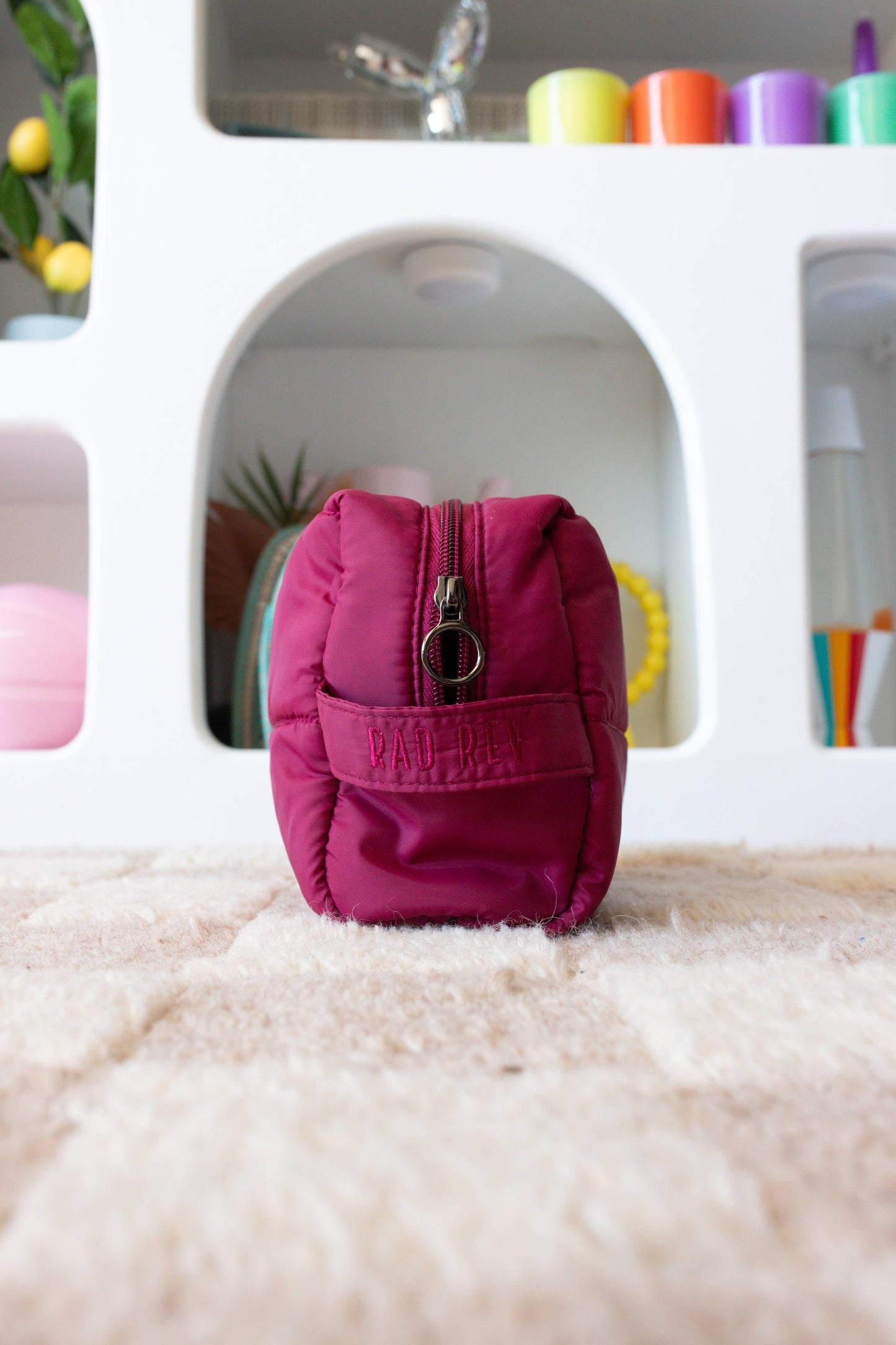 Cloud Pouch in Black Cherry