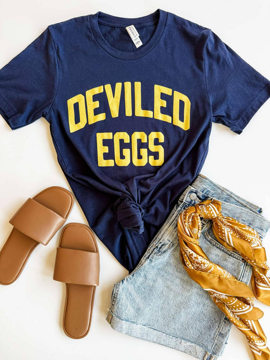 Deviled Eggs Funny Graphic Tee, Funny T Shirt, Easter Tee