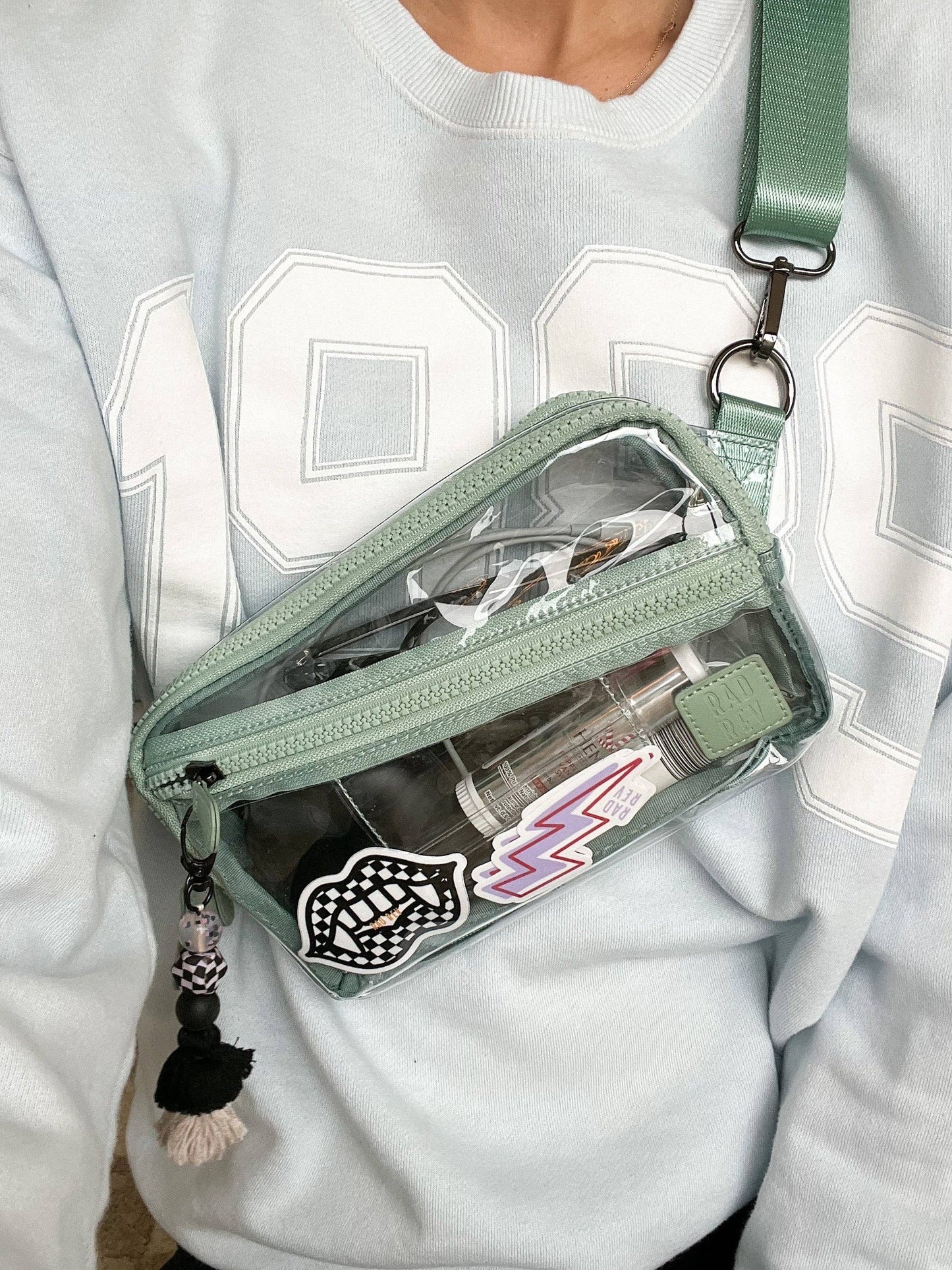The 1 Clear Stadium Sling (5 Colors)