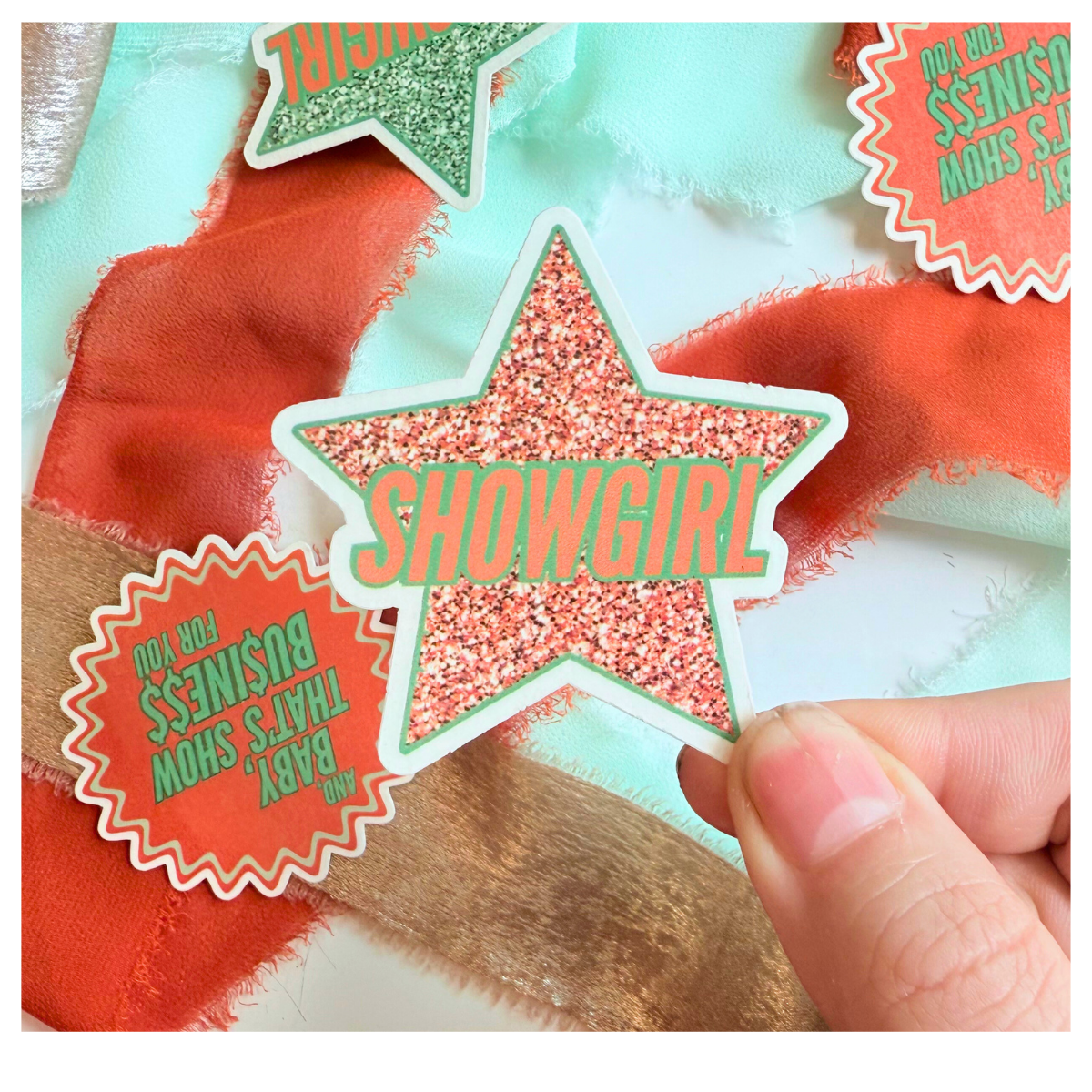 Showgirl temporary tattoos for release|showgirl party