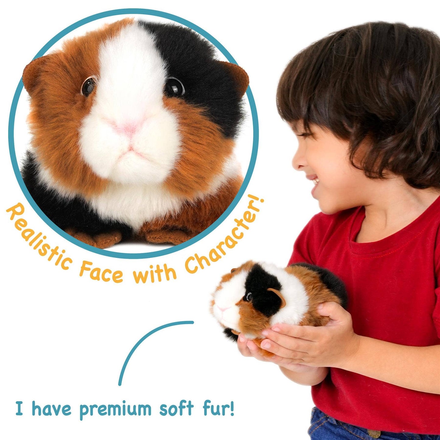 Gigi The Guinea Pig | 7 Inch Stuffed Animal Plush | By Tiger