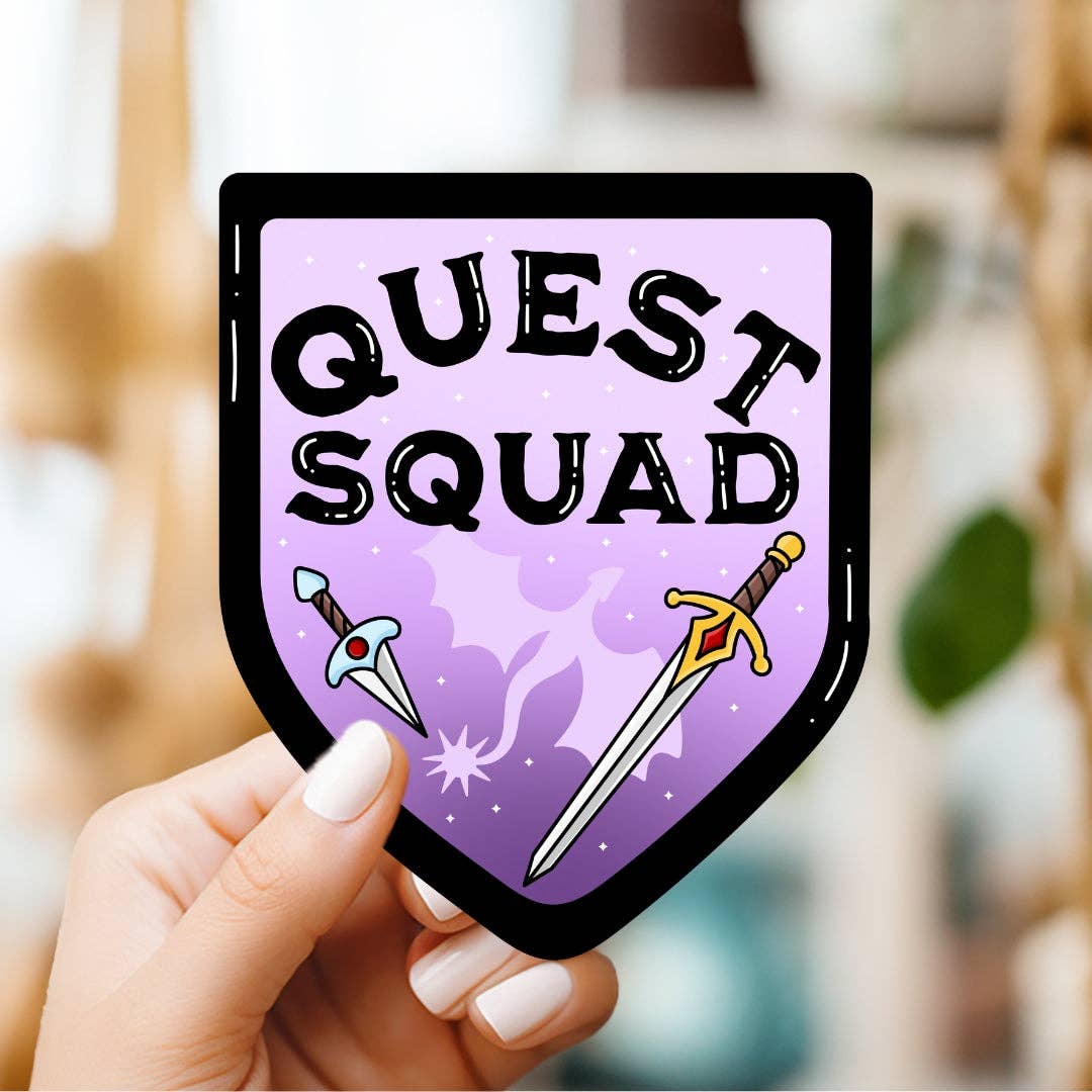 Quest Squad Sticker