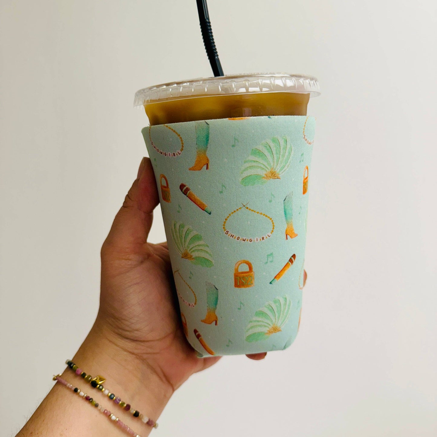 Iced Coffee Sleeve, 12th Album Inspired Mint