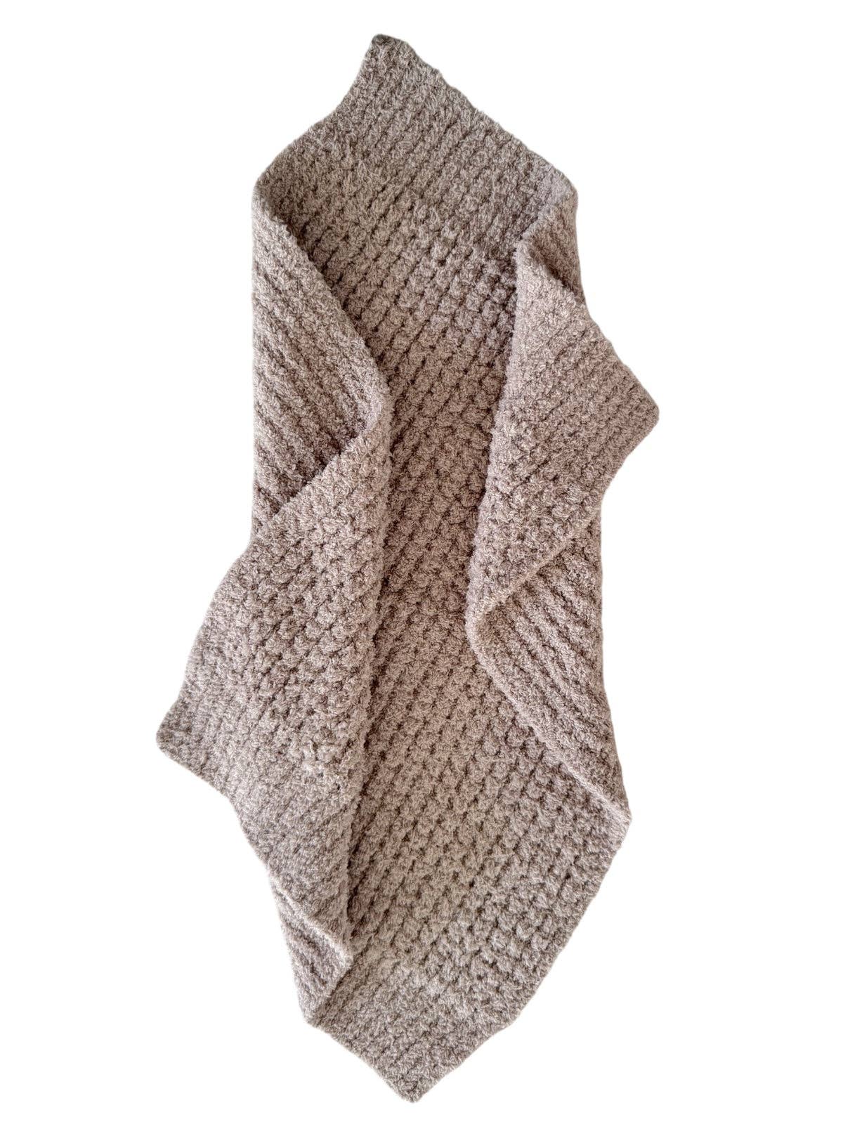 Phufy® Bliss Waffle Mini Blanket, Desert Tan