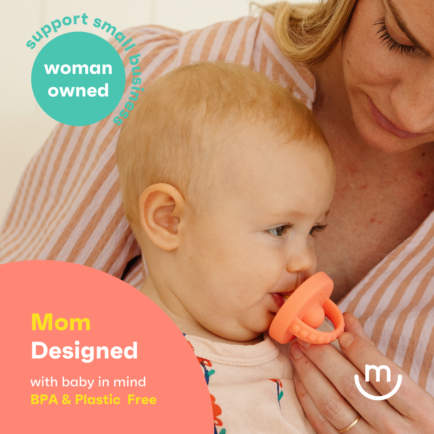 Flip & Store Pacifier + Teether