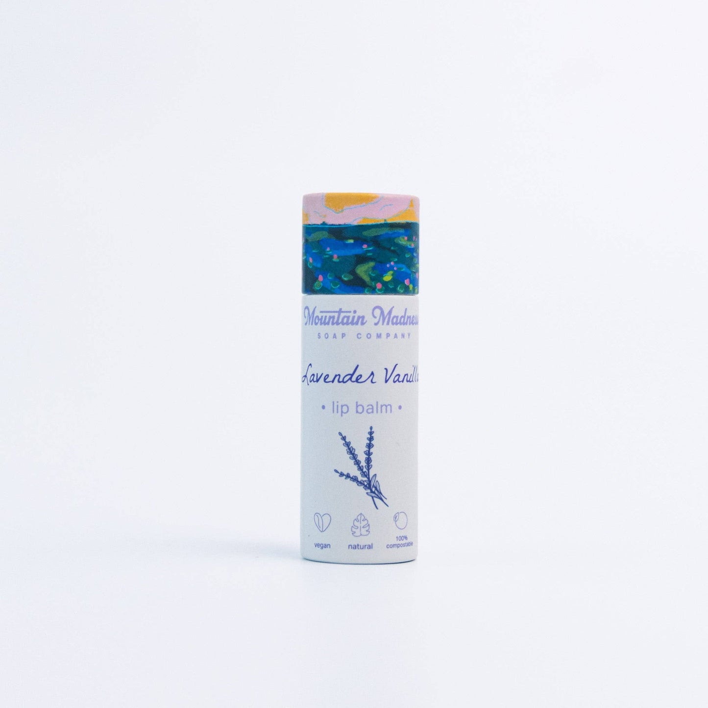 Lavender Vanilla Lip Balm | Calming Floral Blend