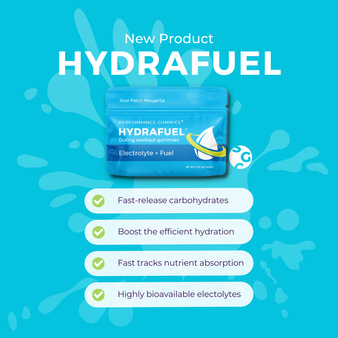 HydraFuel Electrolyte Gummies Sour Patch Margaritas