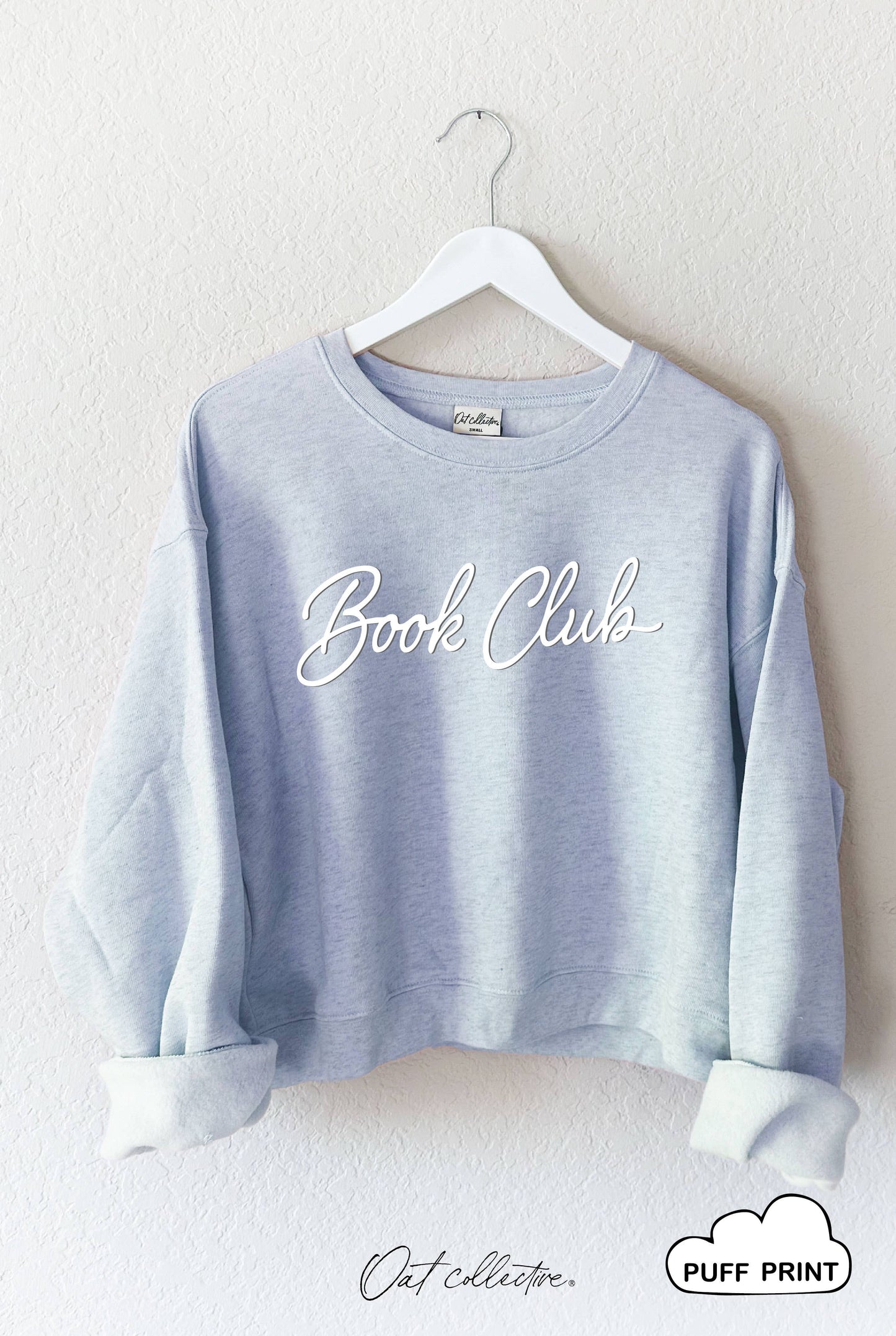 BOOK CLUB Puff Mid Graphic Sweatshirt