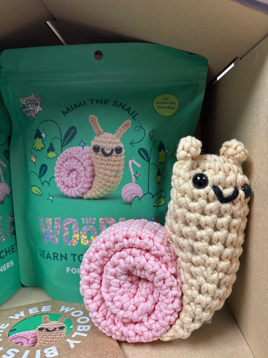Snail Crochet Kit