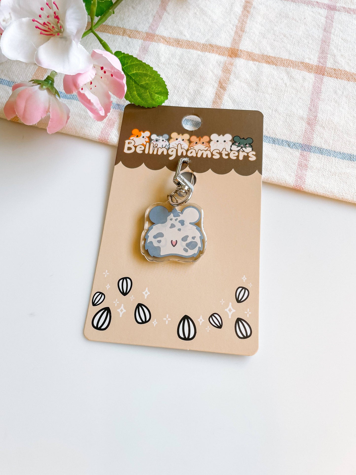 Bellinghamsters Acrylic Keychain