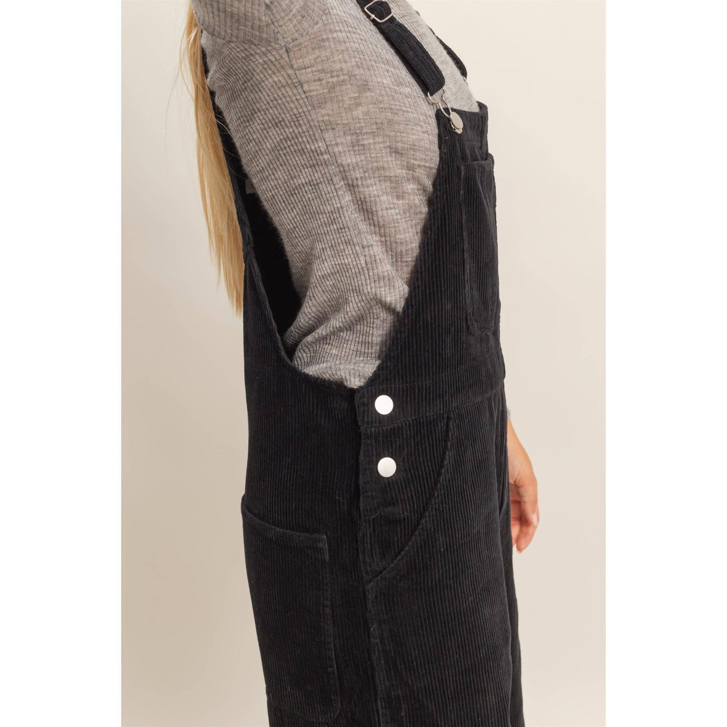 Mineral Washed Corduroy Overall