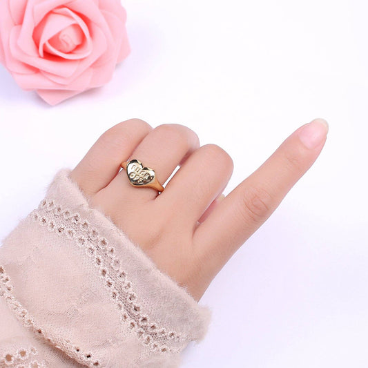 Gold Fuck Off Ring