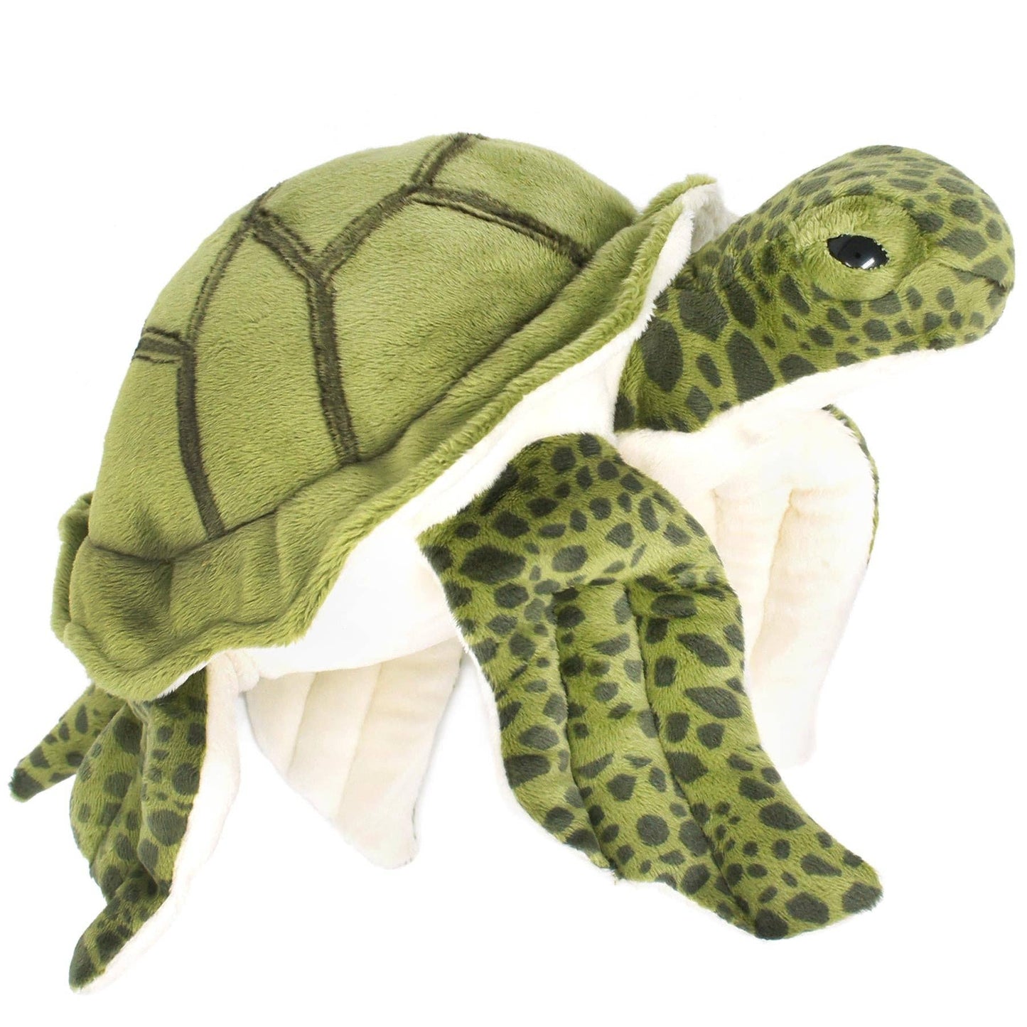 Turquoise The Green Sea Turtle | 10 Inch Stuffed Animal Plush | By TigerHart Toys