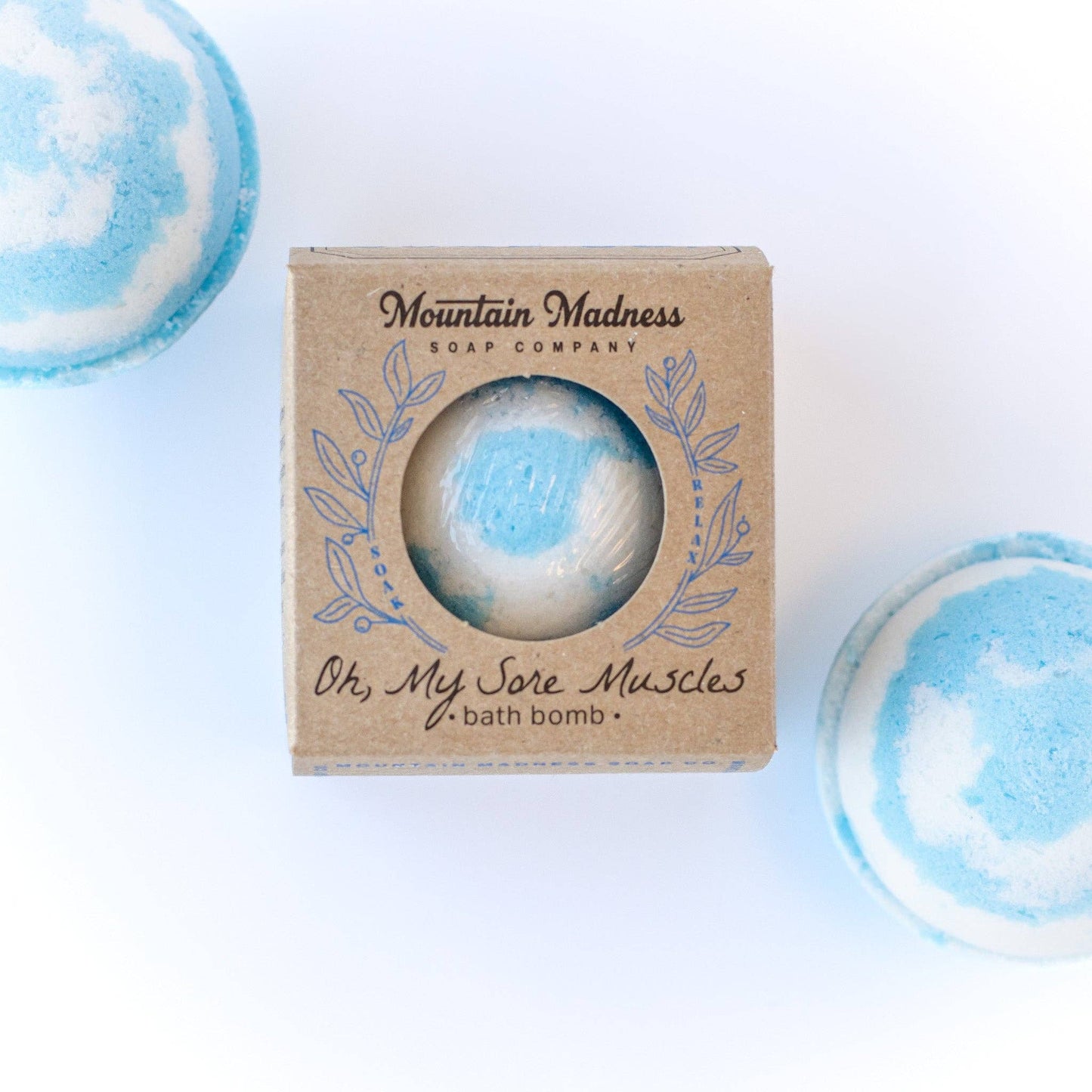 Oh, My Sore Muscles Bath Bomb | Eucalyptus & Tea Tree