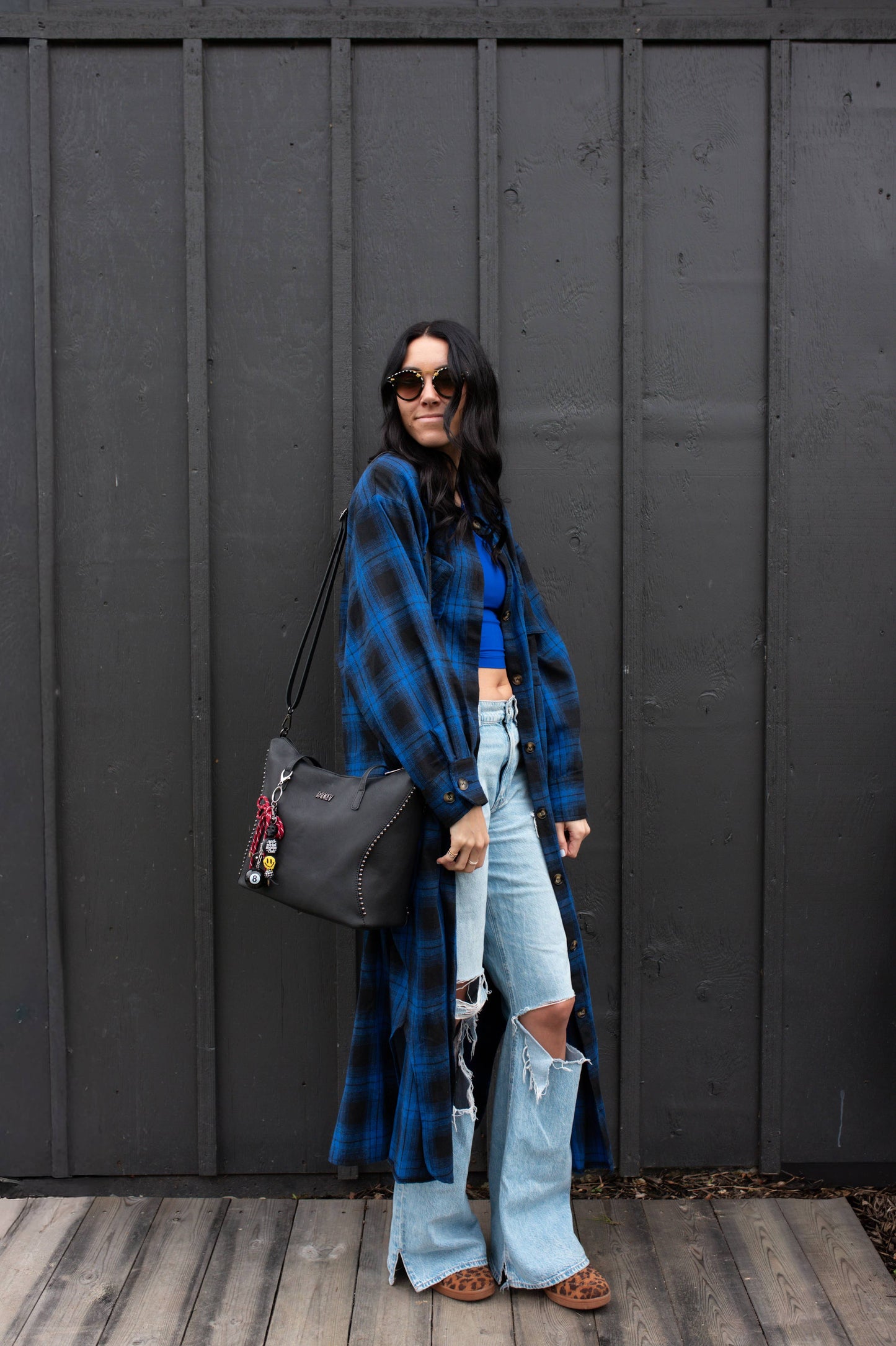 Bubble Tote in Matte Black