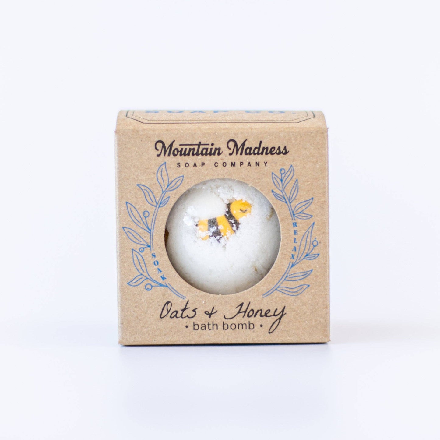 Oats & Honey Bath Bomb | Gentle Oatmeal & Honey