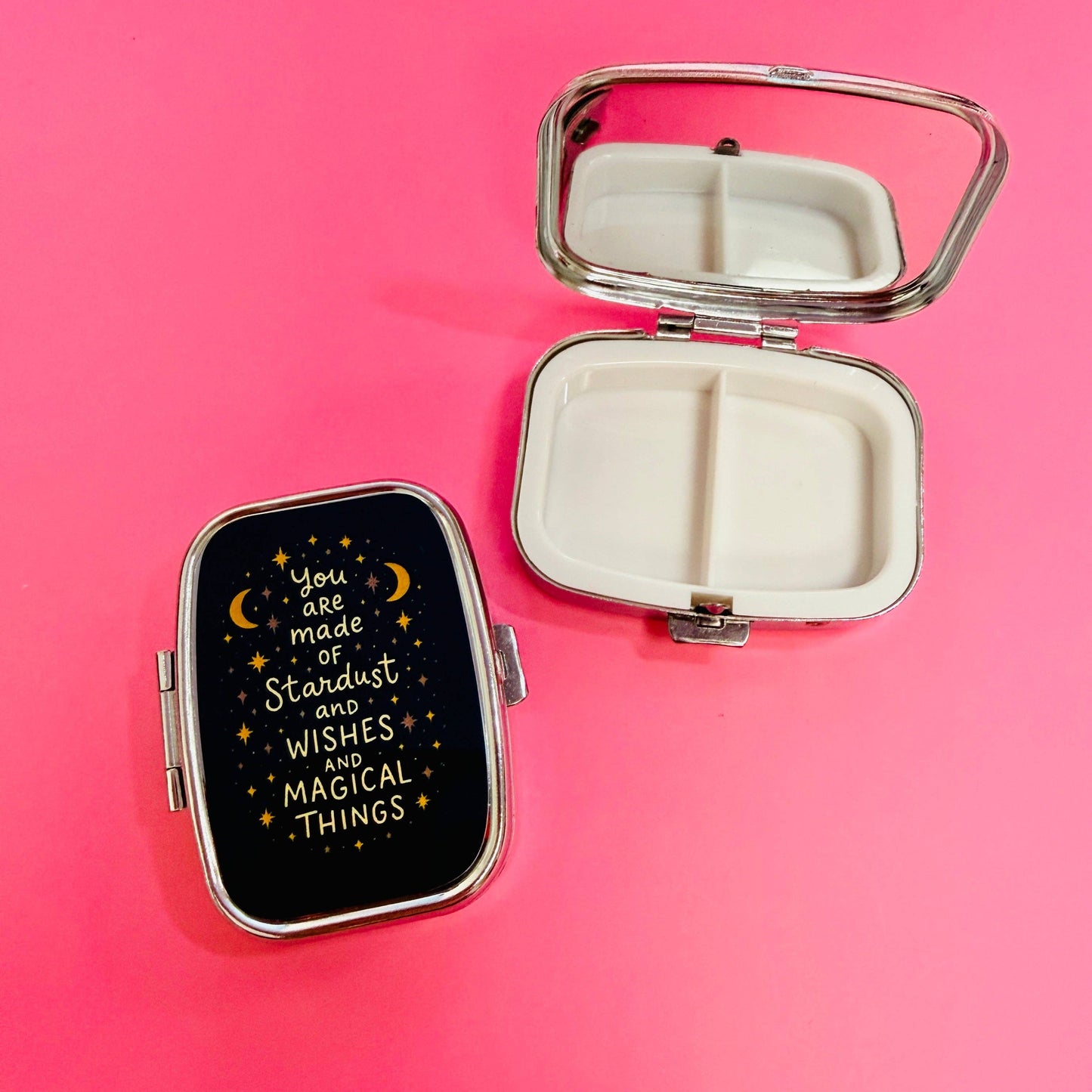 Purse Pill Box, You Are Made Of Stardust
