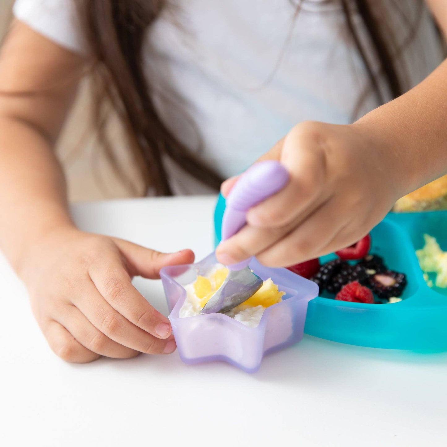 Silicone Little Dipper Combo 2 Pack: Magenta Jelly