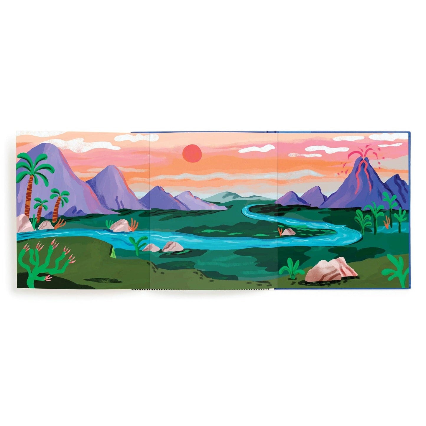 Dinosaur Park Sticker Play Reusable Activity Set